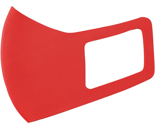 アーテック ひんやり冷感マスク M 赤 2枚入 14883 1個（ご注文単位1個）【直送品】