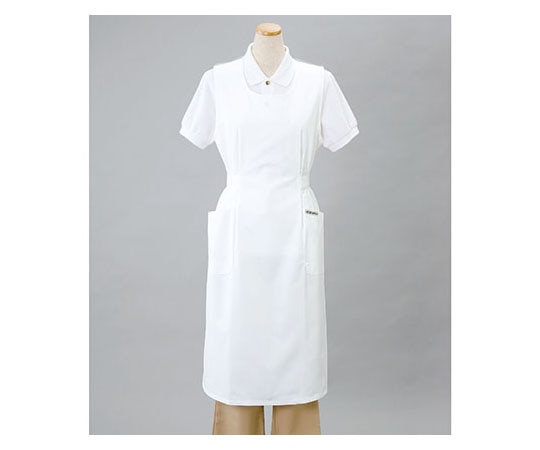 ナガイレーベン ケアガウン ホワイト M NO1350 1枚（ご注文単位1枚）【直送品】