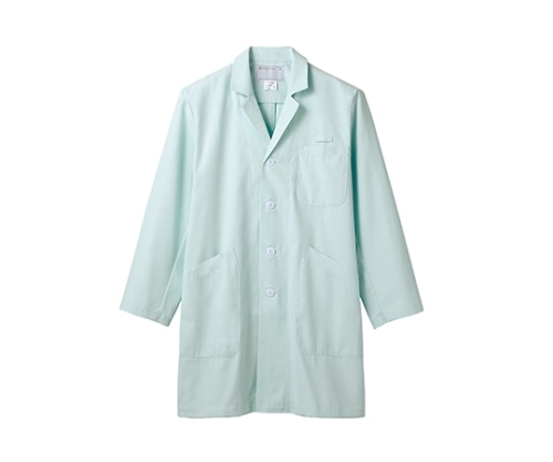 住商モンブラン 診察衣 メンズ 長袖S ミント 71-687 L 1枚（ご注文単位1枚）【直送品】