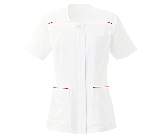 KAZEN レディスジャケット半袖 ベルベットレッド 11号 YW122-5 11 1枚（ご注文単位1枚）【直送品】