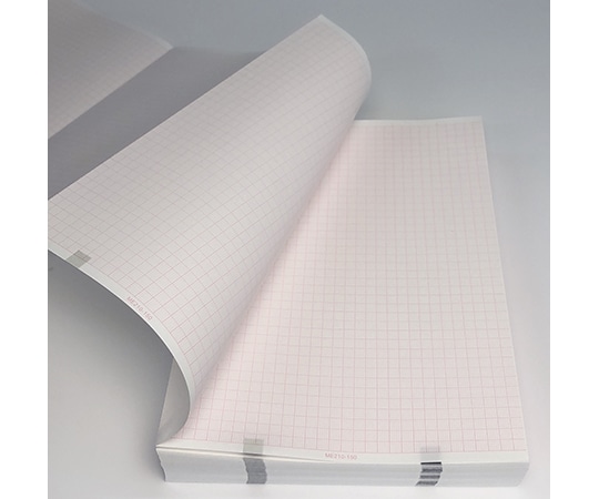 ちばら 心電図記録紙 幅210mm×長60m/折150mm（折り畳み型） 10冊入 ME210-150-60 1箱（ご注文単位1箱）【直送品】