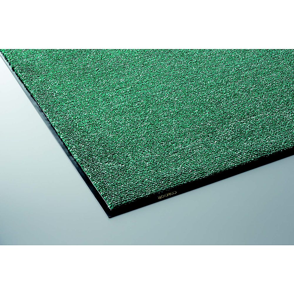 山崎産業(コンドル) 消臭抗菌マット #18(グリーン) F-181-18-G 1枚(ご注文単位1枚)【直送品】