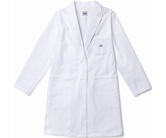 Lee レディスコート ホワイト XL  1枚（ご注文単位1枚）【直送品】