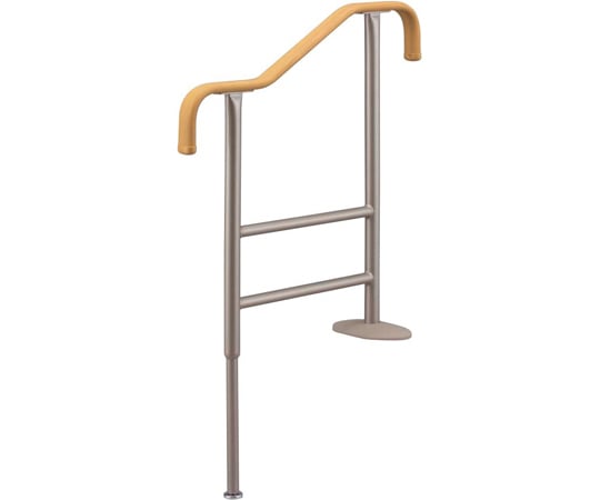 アロン化成 上がりかまち用手すり K-650F 531-006 1個（ご注文単位1個）【直送品】