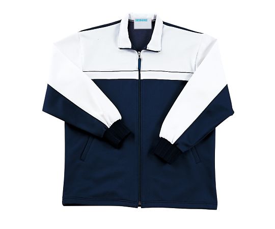 KAZEN ケアジャケット ネイビー 3L 241-31 3L 1枚(ご注文単位1枚)【直送品】