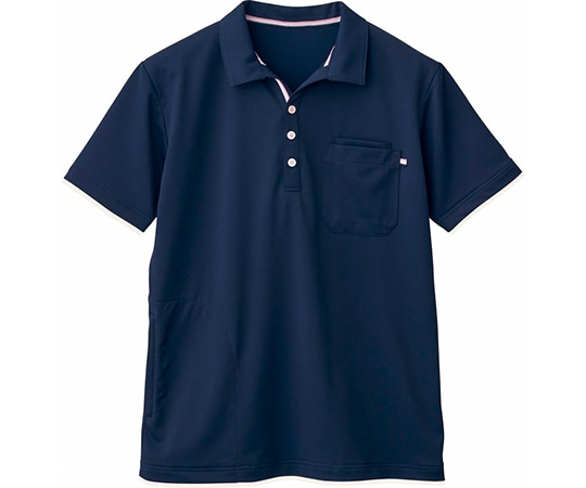 WHISEL（自重堂） 半袖ポロシャツ ネービー SS WH90718 1枚（ご注文単位1枚）【直送品】