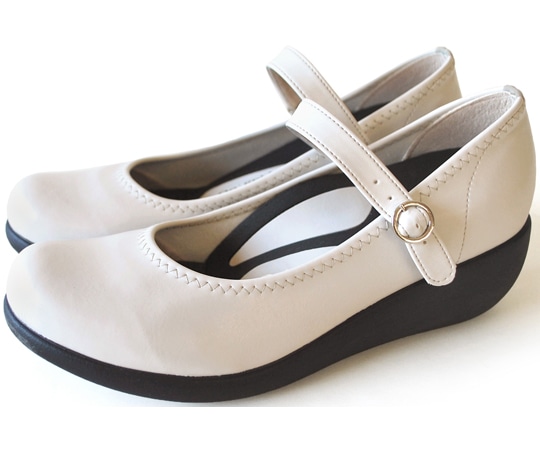 リゲッタ 5cmヒールパンプス アイボリー M（23.0~23.5） R19001-IVO-M 1足（ご注文単位1足）【直送品】