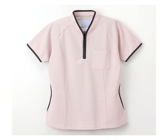 ナガイレーベン ニットシャツ ピンク S NX5202 1枚（ご注文単位1枚）【直送品】