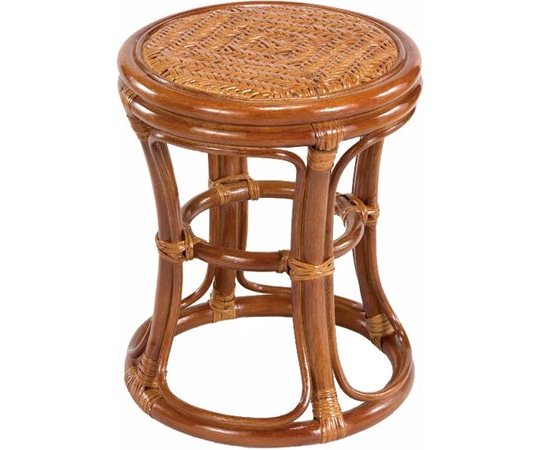 ファミリー・ライフ NEW天然籐スツール 0399011 1箱(ご注文単位1箱)【直送品】