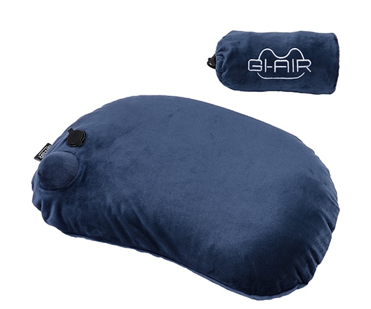 GI-AIR Anywhere ポンプ式ピロー ミッドナイトネイビー HC-041 1個（ご注文単位1個）【直送品】