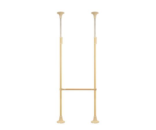 DIPPERホクメイ ベスポジBPZ 丸ベース ロング 耐水 H型 伸縮 固定900-1200 セット BPZ-H2700-31 1個（ご注文単位1個）【直送品】