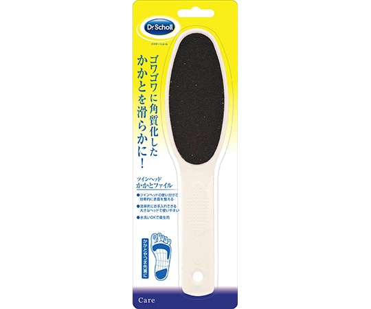 Scholl's Wellness Company ドクターショール ツインヘッド かかとファイル  1個（ご注文単位1個）【直送品】