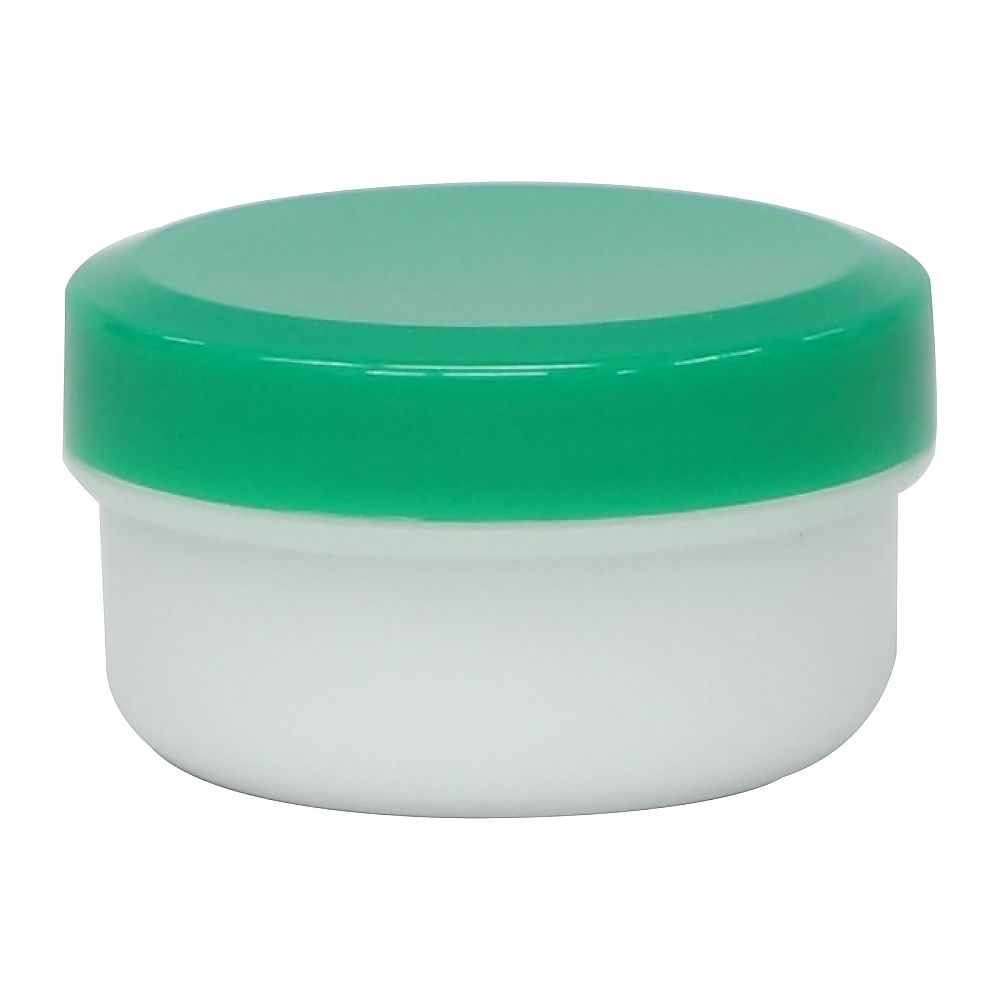 金鵄製作所 アルファ軟膏壷（軟膏容器・増量タイプ）12mL 緑 50個 ATA12-04 1袋（ご注文単位1袋）【直送品】