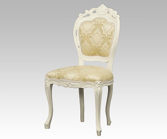 アズワン ダイニングチェアー (肘無し/ホワイト) 92174 1脚(ご注文単位1脚)【直送品】