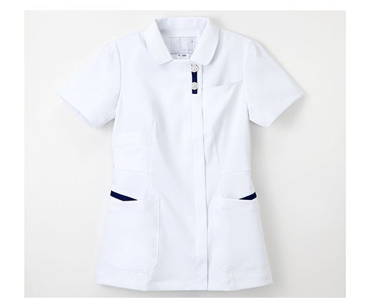 ナガイレーベン 女子上衣 TRブルー L FT4532 1枚（ご注文単位1枚）【直送品】