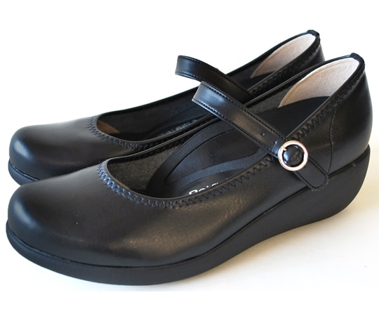 リゲッタ 5cmヒールパンプス ブラック S（22.0~22.5） R19001-BLK-S 1足（ご注文単位1足）【直送品】