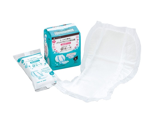 オオサキメディカル 滅菌ソフトレーヌαガード L 1枚入×5個 83515 1パック（ご注文単位1パック）【直送品】