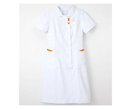 ナガイレーベン ワンピース Tオレンジ EL FT4537 1枚（ご注文単位1枚）【直送品】