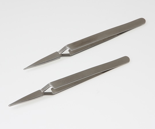 日本フリッツメディコ マイクロリングピンセット 10cm 大 AM525-100L 1本(ご注文単位1本)【直送品】