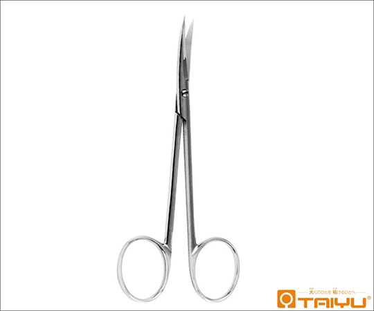 TAIYU（大祐医科工業） キルナー剪刀 直 ネジ止 全長11cm TY-1014A 1本（ご注文単位1本）【直送品】
