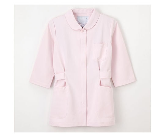 ナガイレーベン 女子上衣7分袖 ピンク EL HO1911 1枚(ご注文単位1枚)【直送品】