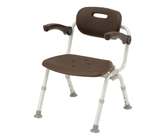 パナソニックエイジフリー シャワーチェアワイドSPおりたたみN （ユクリア） ワンタッチ開閉 あり モカブラウン PN-L41522BR 1台（ご注文単位1台）【直送品】