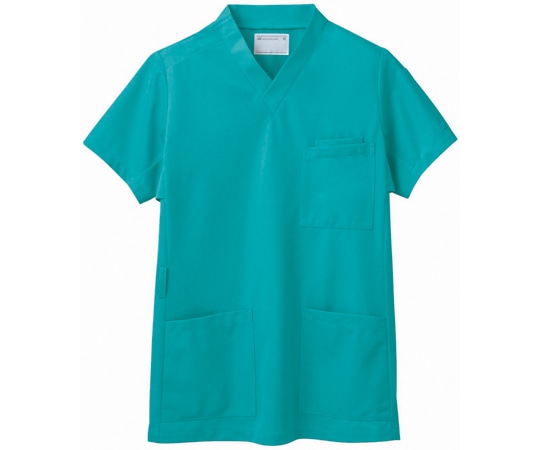 住商モンブラン スクラブ 兼用 半袖 ピーコックグリーン 3L 72-634 3L 1枚（ご注文単位1枚）【直送品】