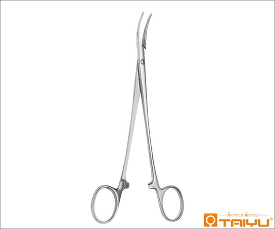 TAIYU（大祐医科工業） 九大式モスキート止血鉗子 反 無鈎 ネジ止 全長16.5cm TY-430 1本（ご注文単位1本）【直送品】