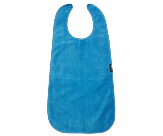 Mum 2 Mum 食事エプロン ターコイズブルー ロング M2M-SSOTEA 1枚（ご注文単位1枚）【直送品】