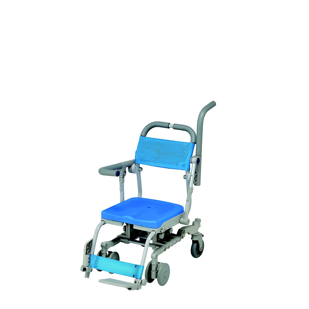 ウチエ シャワーラク4輪自在SAL 穴無しシート SWR131SAL 1台（ご注文単位1台）【直送品】