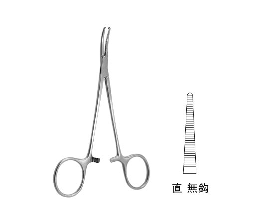 ジェイ・シー・ティ ハルステッド・モスキート鉗子 JB13-0101 1個(ご注文単位1個)【直送品】