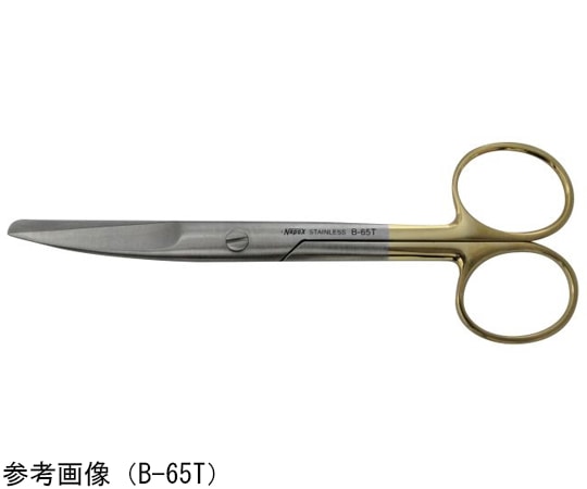 Leprex 超硬チップ付反剪刀 片鋭片鈍 130mm LB-65-T-130 1個（ご注文単位1個）【直送品】