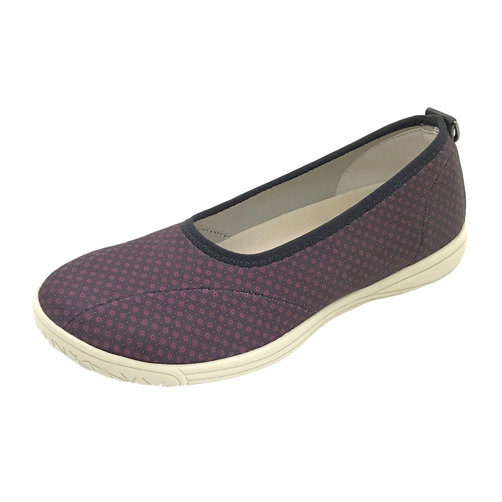 アスティコ リハビリシューズ すたこらさんソフト晴88 ワイン 24cm  1足（ご注文単位1足）【直送品】