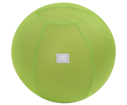 アルインコ エクササイズボールカバー 55cm グリーン WB1241G 1個(ご注文単位1個)【直送品】