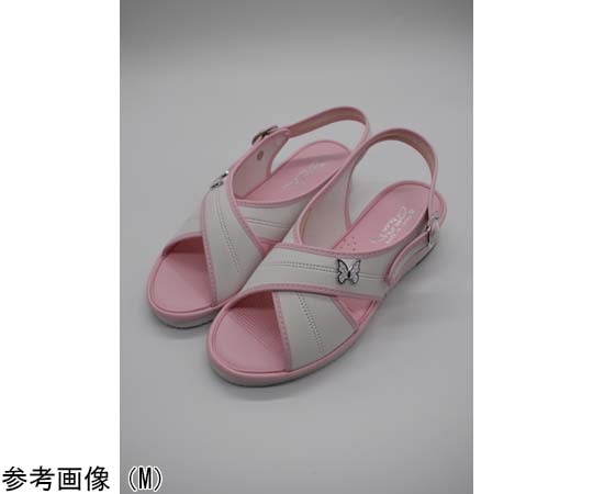 山一 消臭クロスサンダル ピンク S 7602PKS 1足（ご注文単位1足）【直送品】
