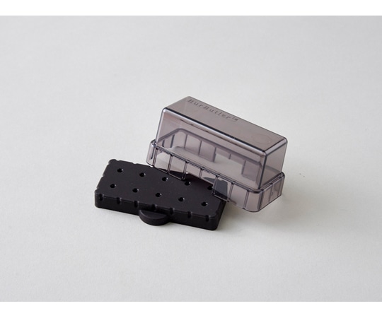 プレミアムプラスジャパン シリコンバースタンド10孔 ブラック FC-0492BL 1個（ご注文単位1個）【直送品】