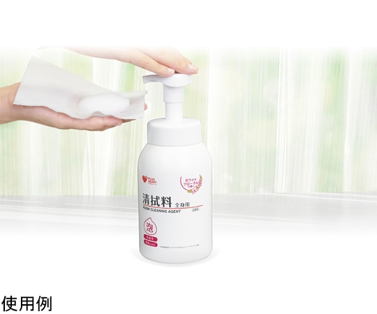 オオサキメディカル PH 清拭料 泡 WF 全身 550mL 180回分 74123 1個（ご注文単位1個）【直送品】