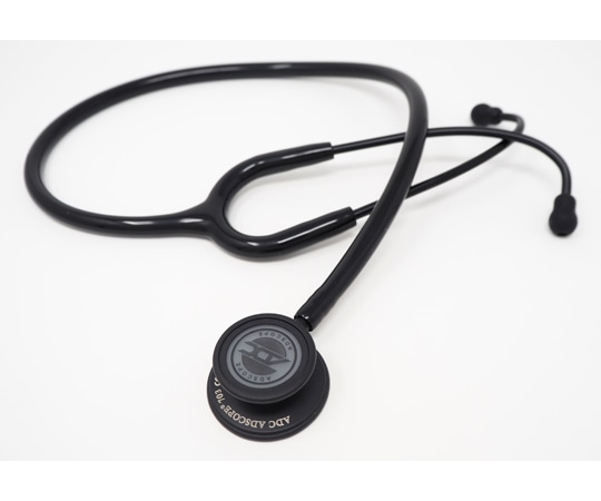 ユーメド貿易 ADスコープ クリニシャンステトスコープ オールブラックエディション AD703ABK 1本（ご注文単位1本）【直送品】