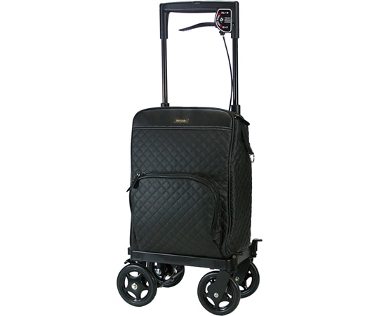 島製作所 ショッピングカート メロディ プリモ（右用） キルティングBK  1個（ご注文単位1個）【直送品】