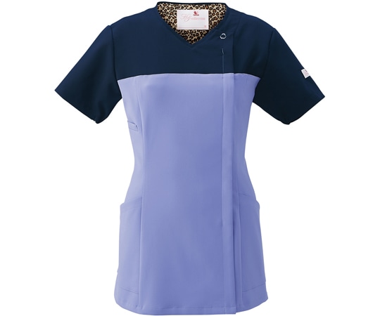 フォーク レディスジップスクラブR ストエカス×ダークネイビー L HI701-12 1枚(ご注文単位1枚)【直送品】