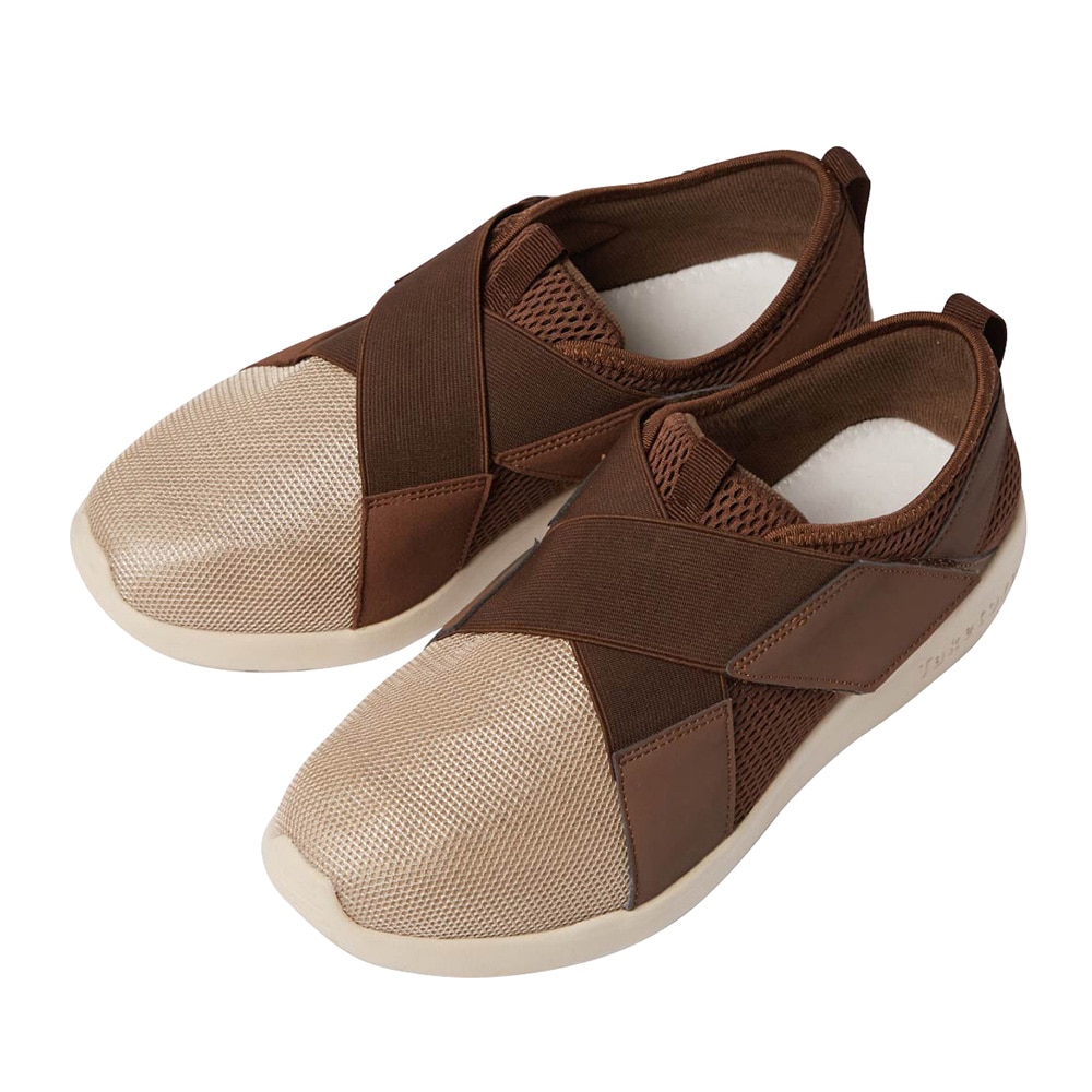 竹虎 リハビリ支援シューズII ブラウン 25.0cm 091405 1足（ご注文単位1足）【直送品】