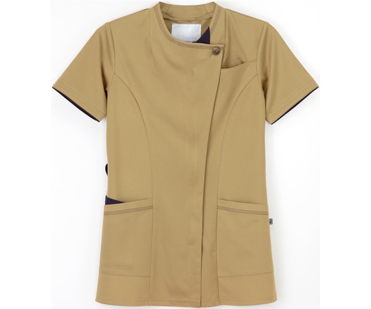 ナガイレーベン 女子スクラブ ベージュ EL RF-5482 1枚（ご注文単位1枚）【直送品】