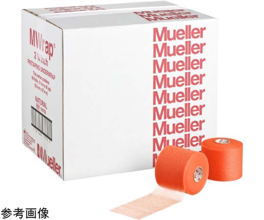 MUELLER Mラップカラー ビッグオレンジ 1箱（48巻入） 130709 1箱（ご注文単位1箱）【直送品】