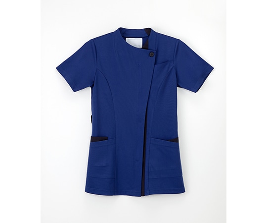 ナガイレーベン 女子スクラブ ロイヤルブルー+ネイビー L RF-5157 1枚(ご注文単位1枚)【直送品】