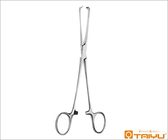 TAIYU（大祐医科工業） アリストーマス粘膜鉗子 9爪 BOX 先端幅6mm 全長15cm TY-954S 1本（ご注文単位1本）【直送品】