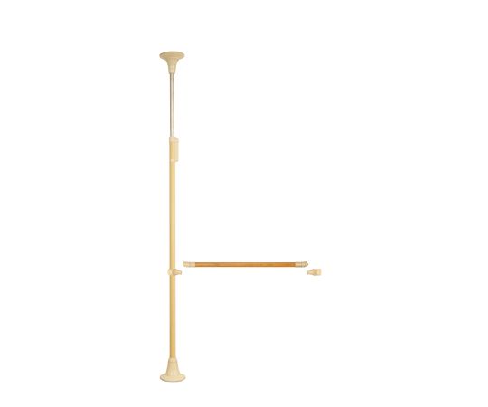 DIPPERホクメイ ベスポジBPZ 丸ベース レギュラート型 木手すり 取り外し900 セット BPZ-K5300-11 1個（ご注文単位1個）【直送品】