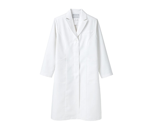 住商モンブラン 診察衣 レディス 長袖S 白 71-231 S 1枚（ご注文単位1枚）【直送品】