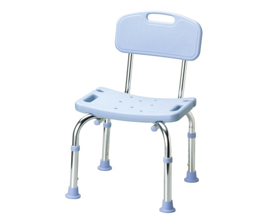 マキテック シャワーベンチMini 背付 ライトブルー SB-11LB 1個（ご注文単位1個）【直送品】