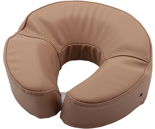 フィフティ・ヴィジョナリー NEOフェイスクッション（アイホール付）キャメル（ツヤなし） FV-916-CAM 1個（ご注文単位1個）【直送品】