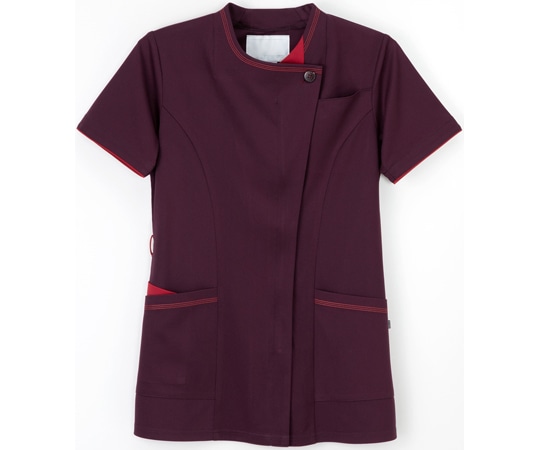 ナガイレーベン 女子スクラブ パープル S RF-5482 1枚（ご注文単位1枚）【直送品】